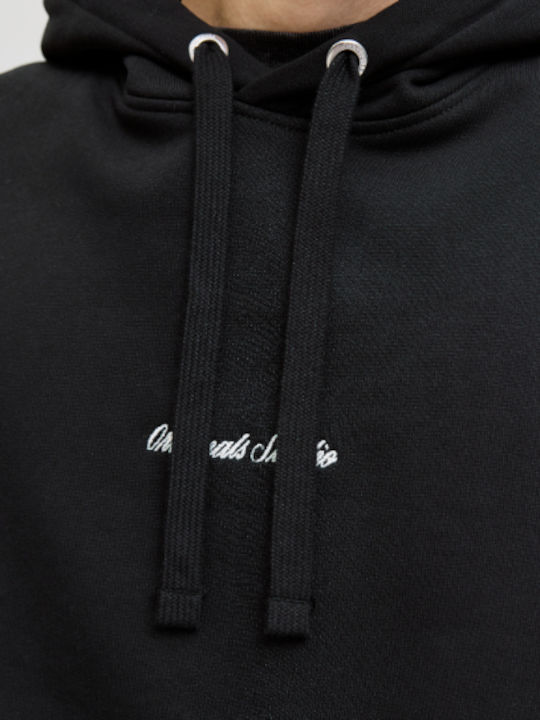 Sweatshirt with Hood Black