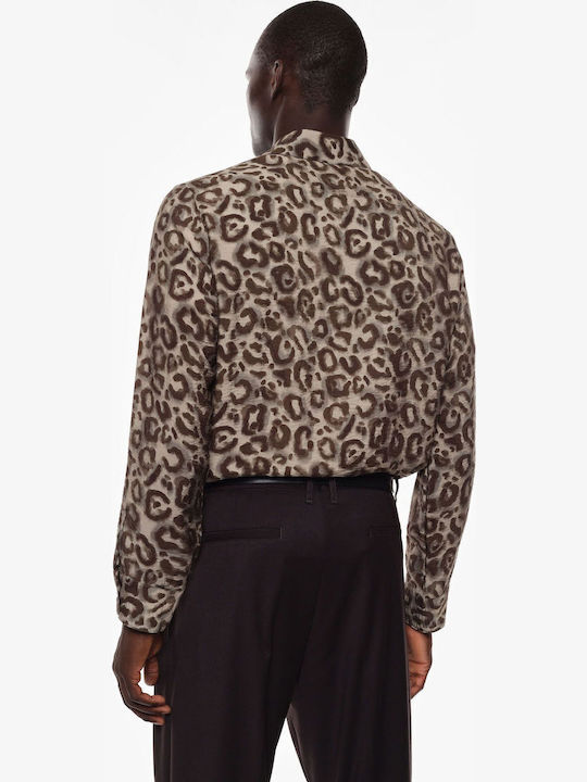 Дълъг ръкав Риза Animal Print