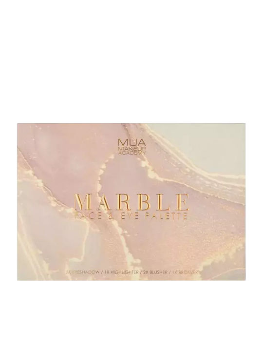 MUA Marble Face & Eye Παλέτα Μακιγιάζ για Πρόσωπο & Μάτια MUA Marble Face & Eye Παλέτα Μακιγιάζ για Πρόσωπο & Μάτια