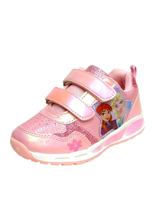 Παιδικά Sneakers με Σκρατς Ροζ