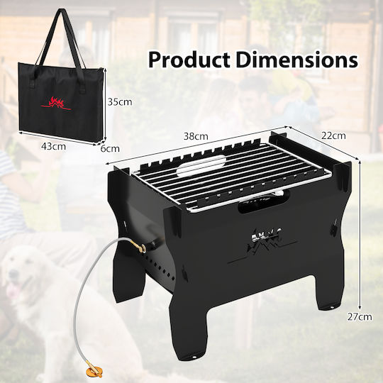 Costway Stainless steel Portable Pellet Grill