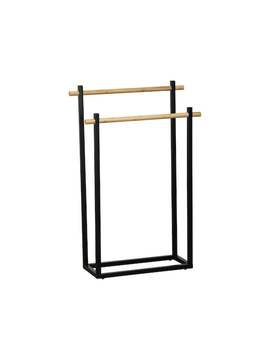 Atmosphera Ράγα Μπάνιου Μονή Επιτοίχια με Βίδες ​53x82cm Λευκή