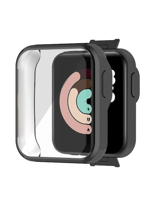 Silikonhülle in Schwarz Farbe für Xiaomi Mi Watch Lite
