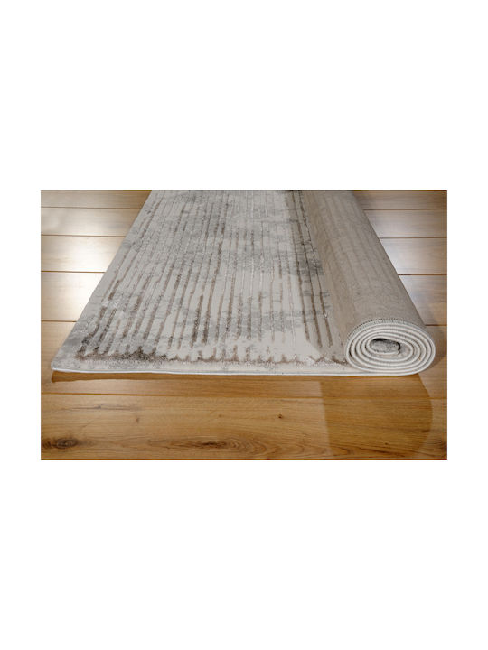 Tzikas Carpets Modern Bedroom Rugs Set Gray 392-0-335-75001-106 3pcs