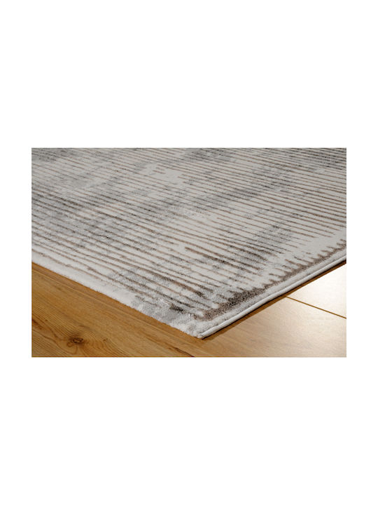 Tzikas Carpets Modern Bedroom Rugs Set Gray 392-0-335-75001-106 3pcs