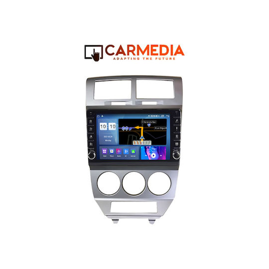 Carmedia Auto-Audiosystem Dodge Kaliber 2006-2012 (Bluetooth/USB/WiFi/GPS/Apple-Carplay/Android-Auto) mit Touchscreen 10"