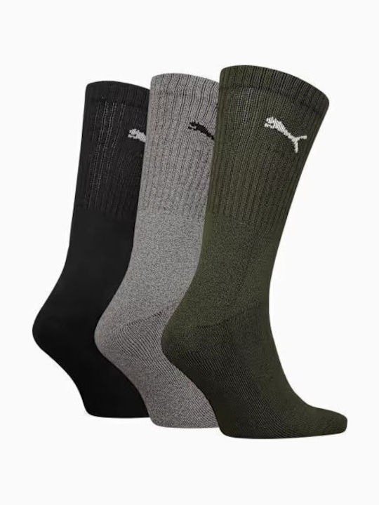 PUMA Athletic Socks Black 3 Pairs