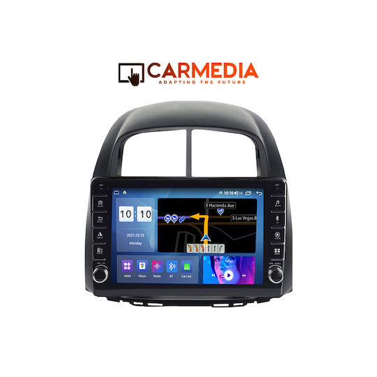 Carmedia Auto-Audiosystem für Daihatsu Sirion 2006-2012 (Bluetooth/USB/WiFi/GPS/Apple-Carplay/Android-Auto) mit Touchscreen 10"