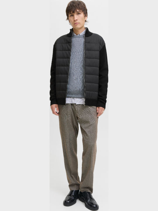 Men's Knitted Cardigan Black
