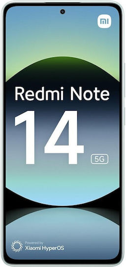 Xiaomi Redmi Note 14 5G Dual SIM (8GB/256GB) Coral Green