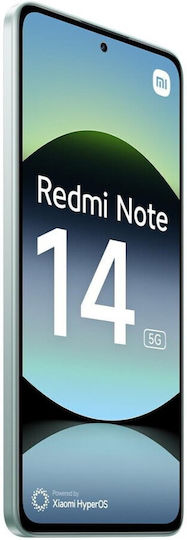 Xiaomi Redmi Note 14 5G Dual SIM (8GB/256GB) Coral Green