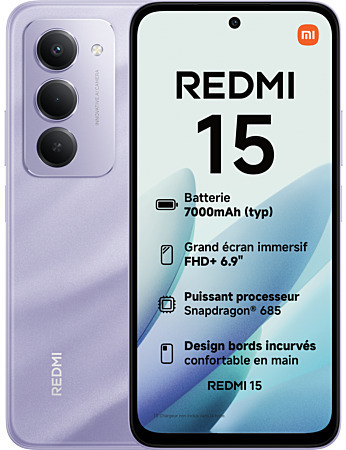 Xiaomi Redmi 15 4G Dual SIM (8GB/256GB) Sandy Purple | Skroutz.mt