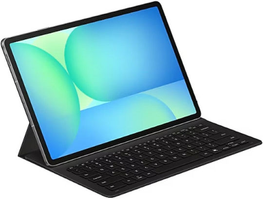 Samsung Flip Cover Durable With Keyboard In English US Black (Galaxy Tab S10 FE+ / Galaxy Tab S10 FE)