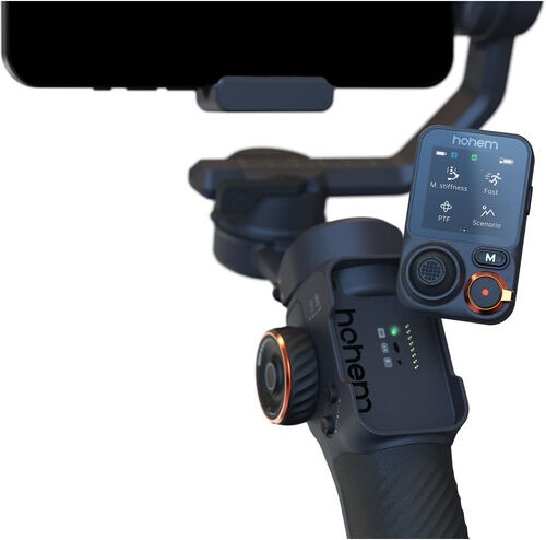 Hohem iSteady M7 Phone Gimbal with 3 Axis Stabilization and 12 Operating Hours Black