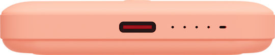 Yenkee YPB 501 MagSafe Power Bank 5000mAh 20W with USB-C Port Beige