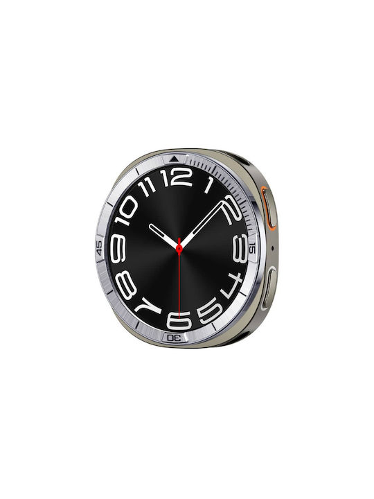 Spigen Bezel Protector in Silver color for Samsung Galaxy Watch 8 44mm
