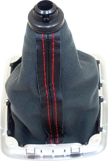 Gear Shift Knob Boot Red Stitching Ford Focus Mk2 Facelift 2008-2014