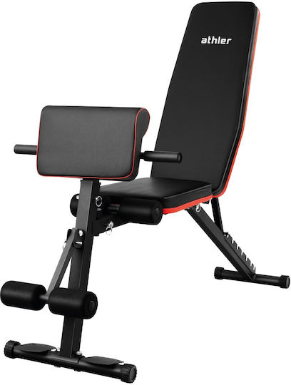 Athler Rückgang Workout-Bank Unterleib