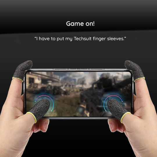 Manșoane Pentru Degete Gaming Profesionale Pentru Telefon Tabletă Skdr Hyperflex Fs3 Negre Albastre