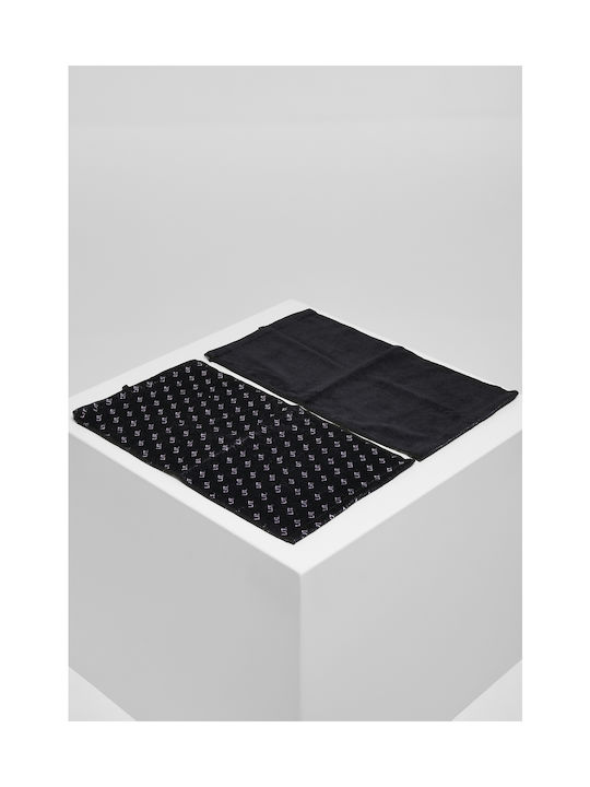 Lit Mini Towel 2-Pack Black One