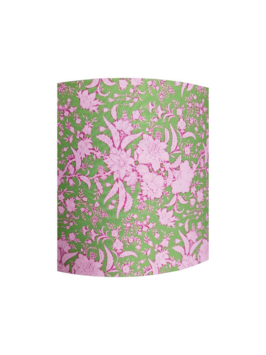 Oxygen Green&pink Negative Lumina Suspendată Verde Cu Bază De Bec E27 35x20cm