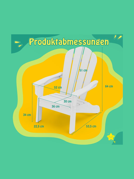 Kinderstuhl Weiß