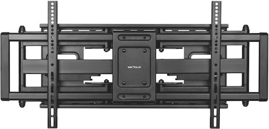 Serioux Adjustable TV Stand 60-120" 120kg Fit Screen Size 37"-90" VESA Compatible 200x100 600x400 Weight Capacity 75kg Profile