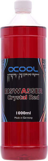 Alphacool Eiswasser Crystal Red Ready Mix 1000ml Kühlflüssigkeit Rot