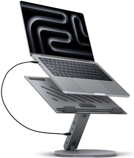 Spigen LD204H Stand für Laptop bis zu 15.6" Gray