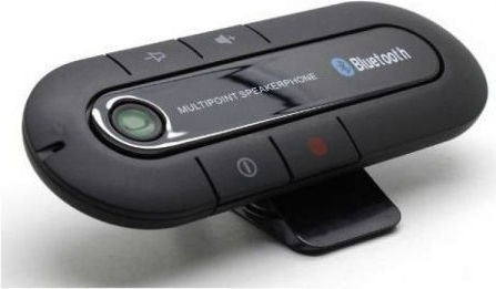 Car Kit Auto Bluetooth Handsfree Speaker Sun Visor