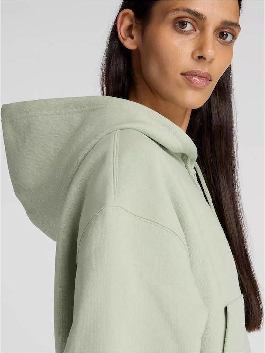 Hanorace Dama Jachetă Fleece Cu Glugă Aloe