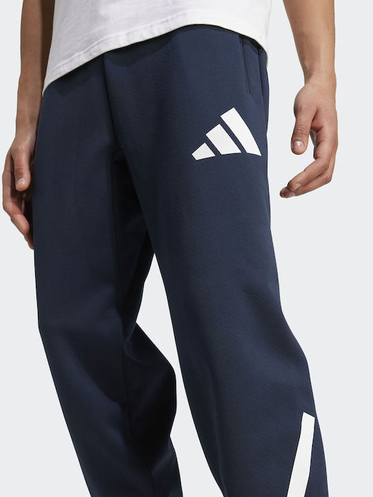 Training Jogginghose mit Gummizug Blau