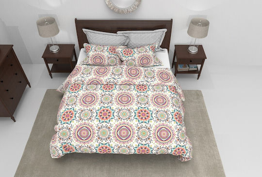 Alcam Duvet Double 200x220cm Kantha Multicolour 250 GSMGsm