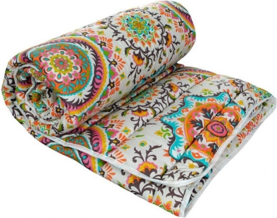 Alcam Duvet Double 200x220cm Kantha Multicolour 250 GSMGsm