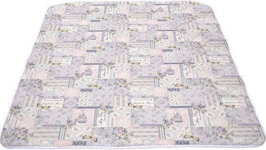 Alcam Raphaela Tagesdecke Doppelbett Mikrofaser Flieder 200x220cm