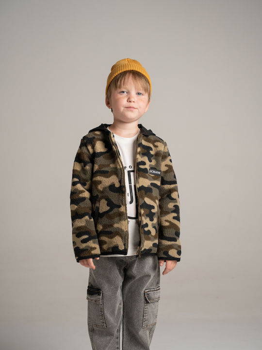 Kids' Set with Pants Winter 3pcs Khaki