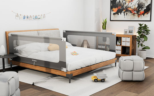 Tulano Bed Rail Guard Simple Placement made of Metal 1pcs