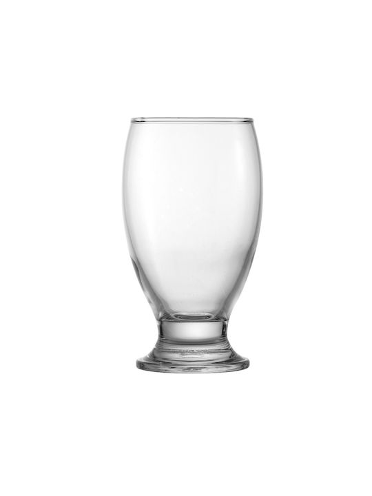 Uniglass Mykonos Ποτήρι Νερού από Γυαλί Κολωνάτο 280ml