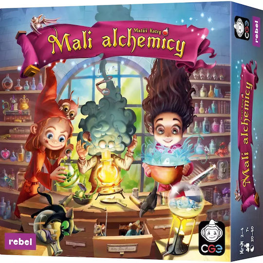 Board Game Little Alchemists for 2-4 Players 7+ Years Old Rebel Games