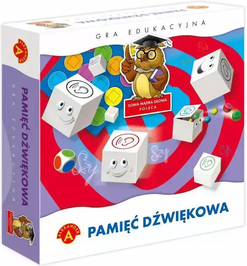Board Game Sound Memory for 2-3 Players 5+ Years Old (PL) Alexander Toys