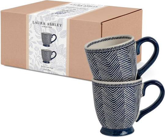 Laura Ashley Κούπα Κεραμική Μπλε