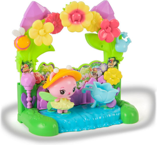 Spin Master Gabby's Dollhouse Queen Kitty Fairy's Garden Balcony For 3+ Years 18cm