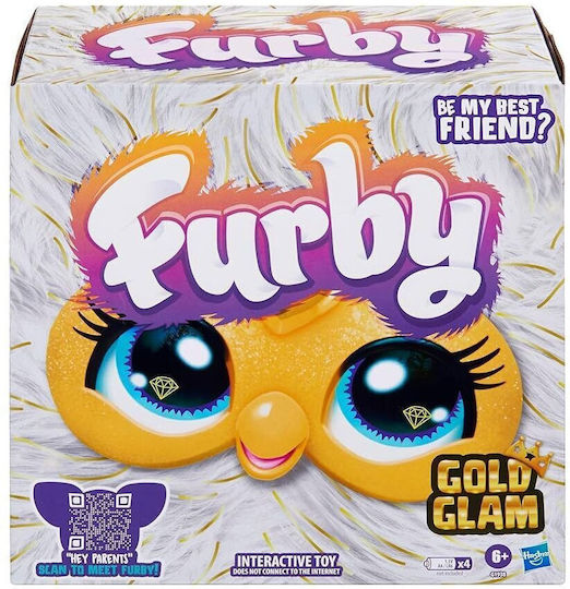 Hasbro Λούτρινο Furby με Ήχο Gold Glam για 6+ Ετών