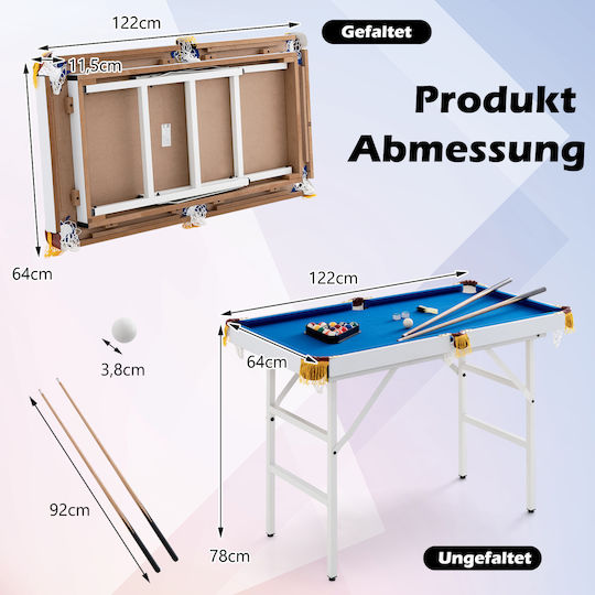 Costway Spielzeug Pool-Tische