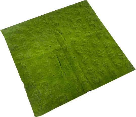 Supergreens Artificial Foliage Panel Moss Wavy Green 1x1m