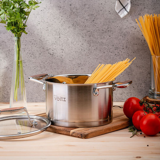 Voltz Berlin Premium Collection Rostfreier Stahl Kochtopf 3,6l / 20cm
