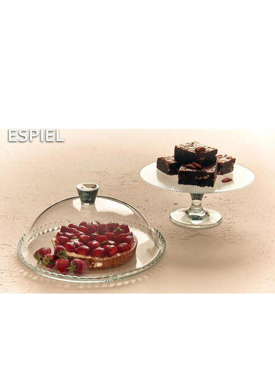 Pasabahce Patisserie Cake Stand Transparent 32x15.3cm