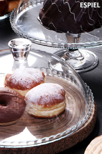 Pasabahce Patisserie Cake Stand Transparent 32x15.3cm