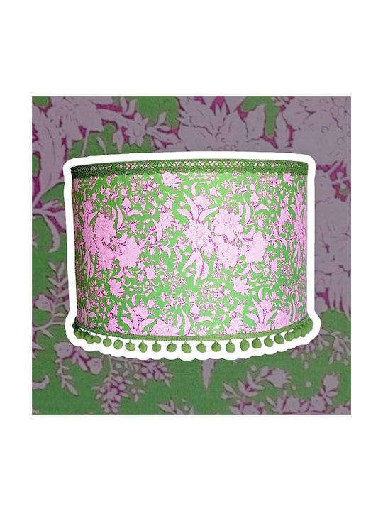 Oxygen Kids Single Ceiling Light E27 Pink 35x20cm