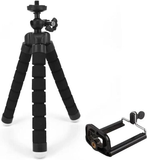 Mini Flexible Tripod Mobile Phone Adjustable Portable 3-arm Mount Compact Size